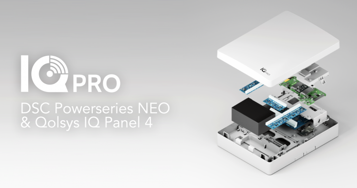 IQ Pro DSC Powerseries Neo Qolsys IQ Panel 4